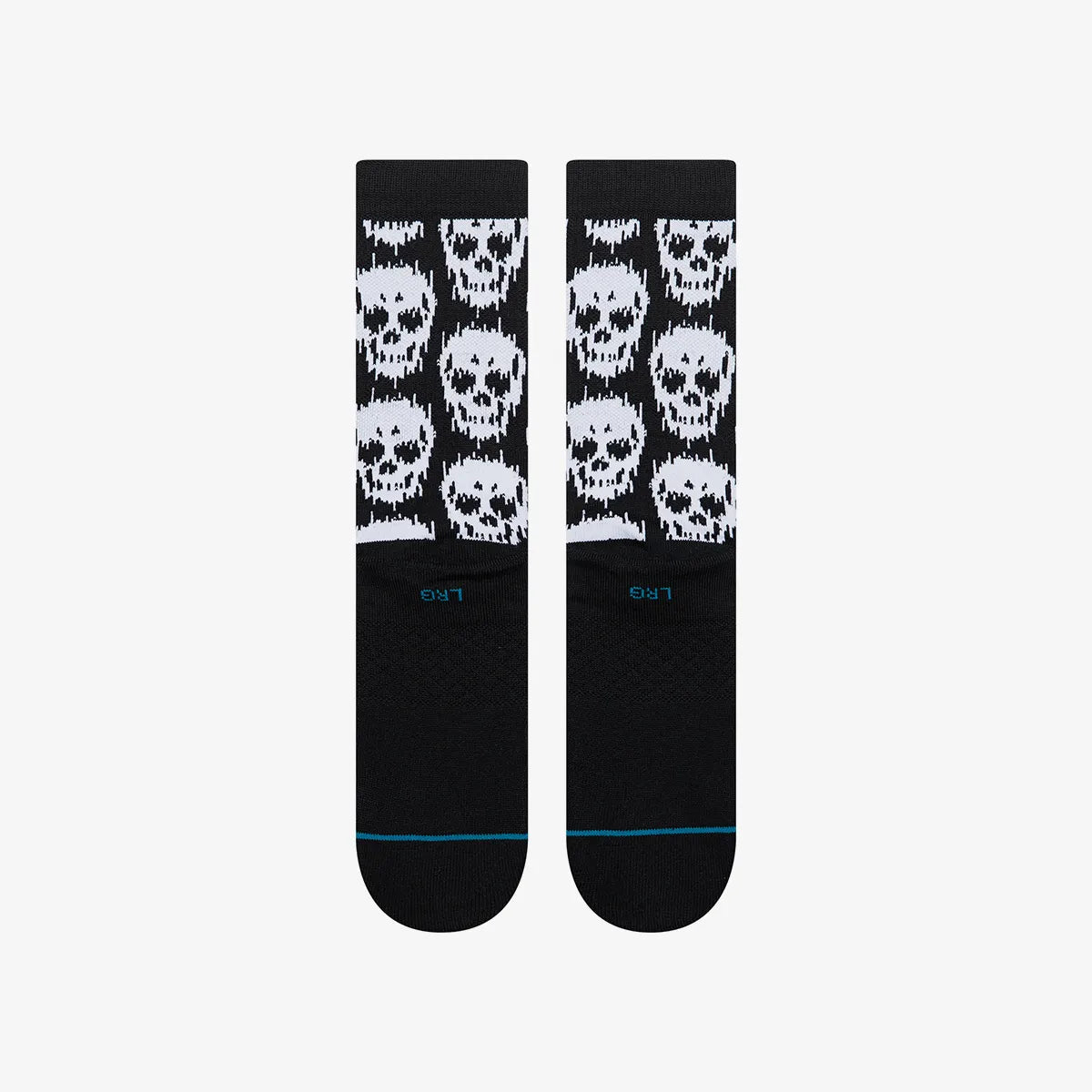 STANCE SOCKS STATIC SKULL CREW (スタンス ソックス スタティック