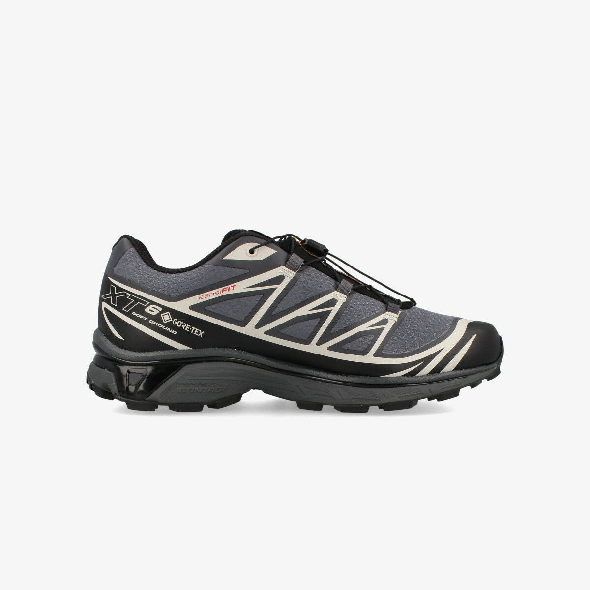 SALOMON XT-6 GTX BLACK/EBONY/LUNAR ROCK [GORE-TEX] – KICKS LAB