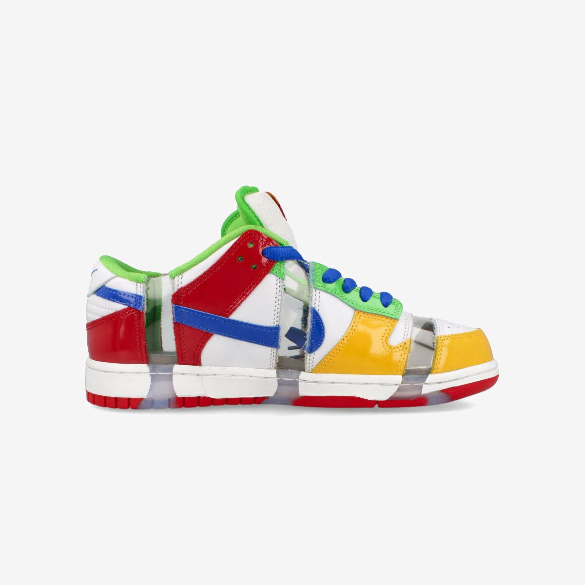 NIKE SB DUNK LOW OG QS WHITE/HYPER ROYAL/MEAN GREEN [eBay] [SANDY