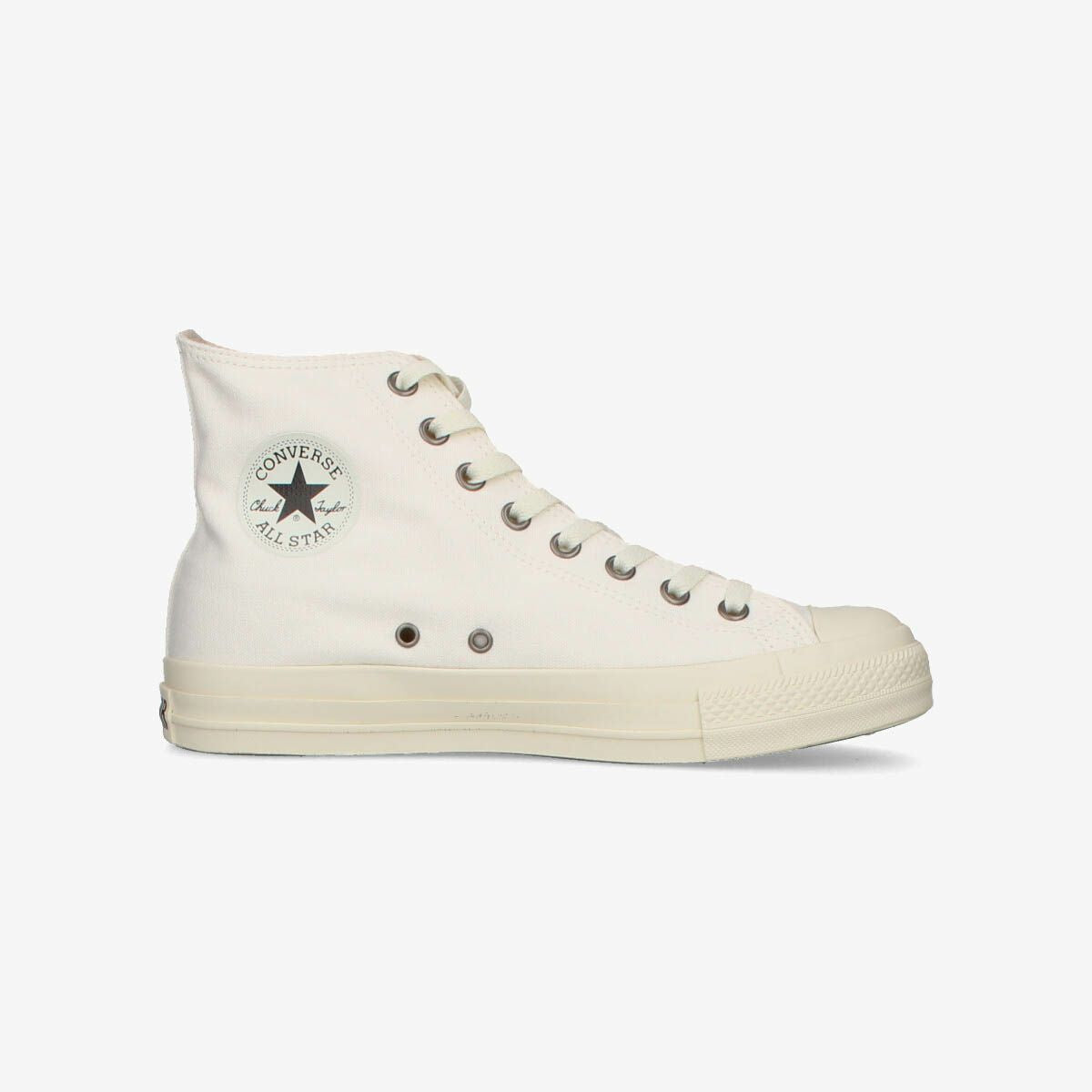 限定】オールスター ガチャピン HI むれる (WHITE) JPN26.5 USA8