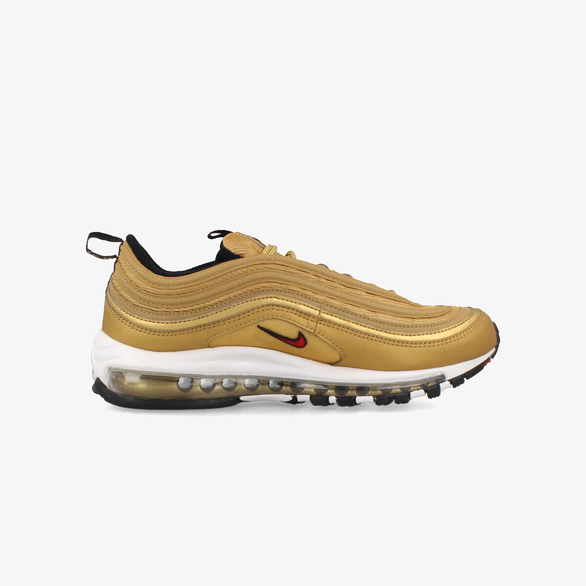 NIKE AIR MAX 97 OG METALLIC GOLD/VARSITY RED/BLACK/WHITE – KICKS 