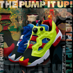 Reebok x KICKS LAB. INSTAPUMP FURY OG BLACK/HYPER GREEN/SCARLET 【ULTIMATE HYBRID】