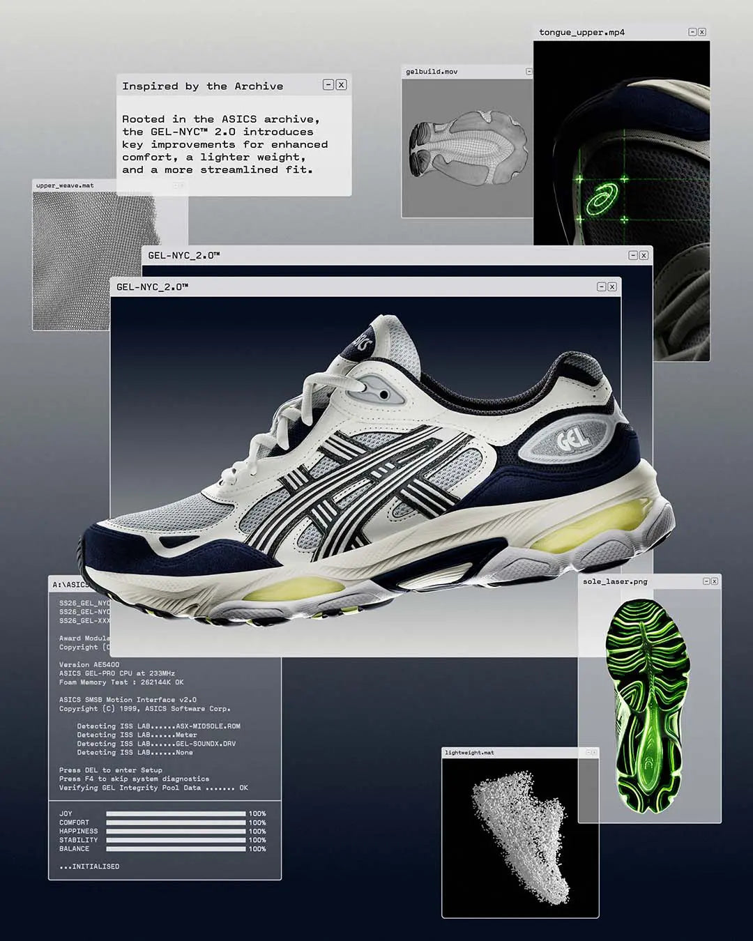 ASICS SPORTSTYLE GEL-NYC 2.0 – KICKS LAB. 公式オンラインストア