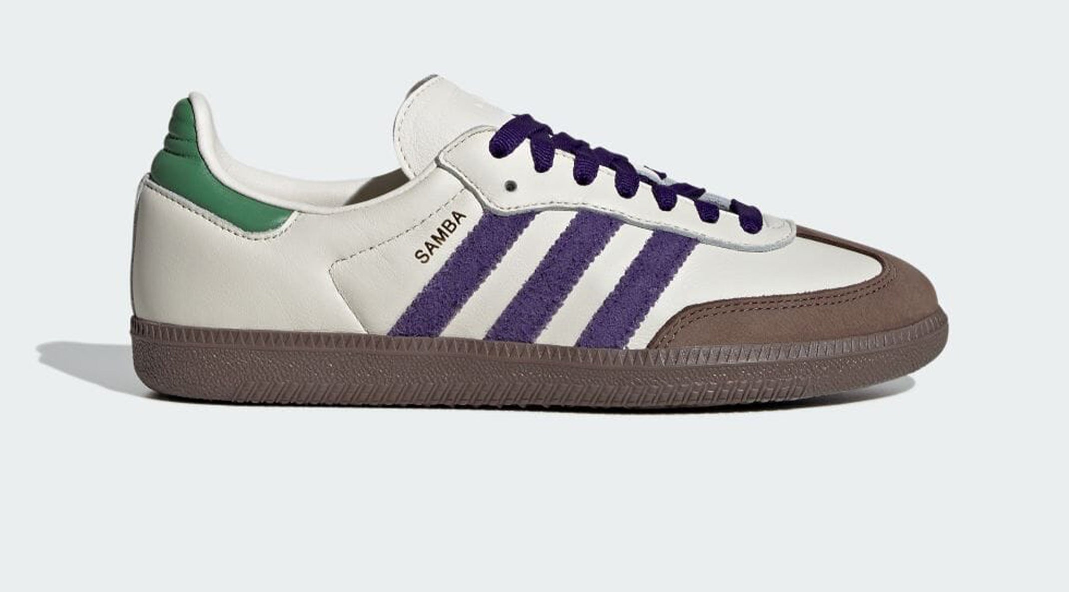 adidas gazelle silver green womens adidas Samba OG Shoes - Women's - Cloud White / Lucid Pink / Wonder White main image 1