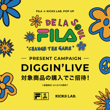 FILA × KICKS LAB. POP-UP -DE LA SOUL-