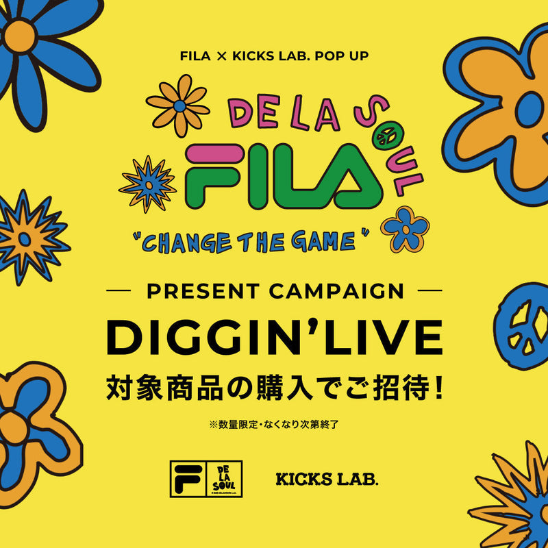 FILA × KICKS LAB. POP-UP -DE LA SOUL-