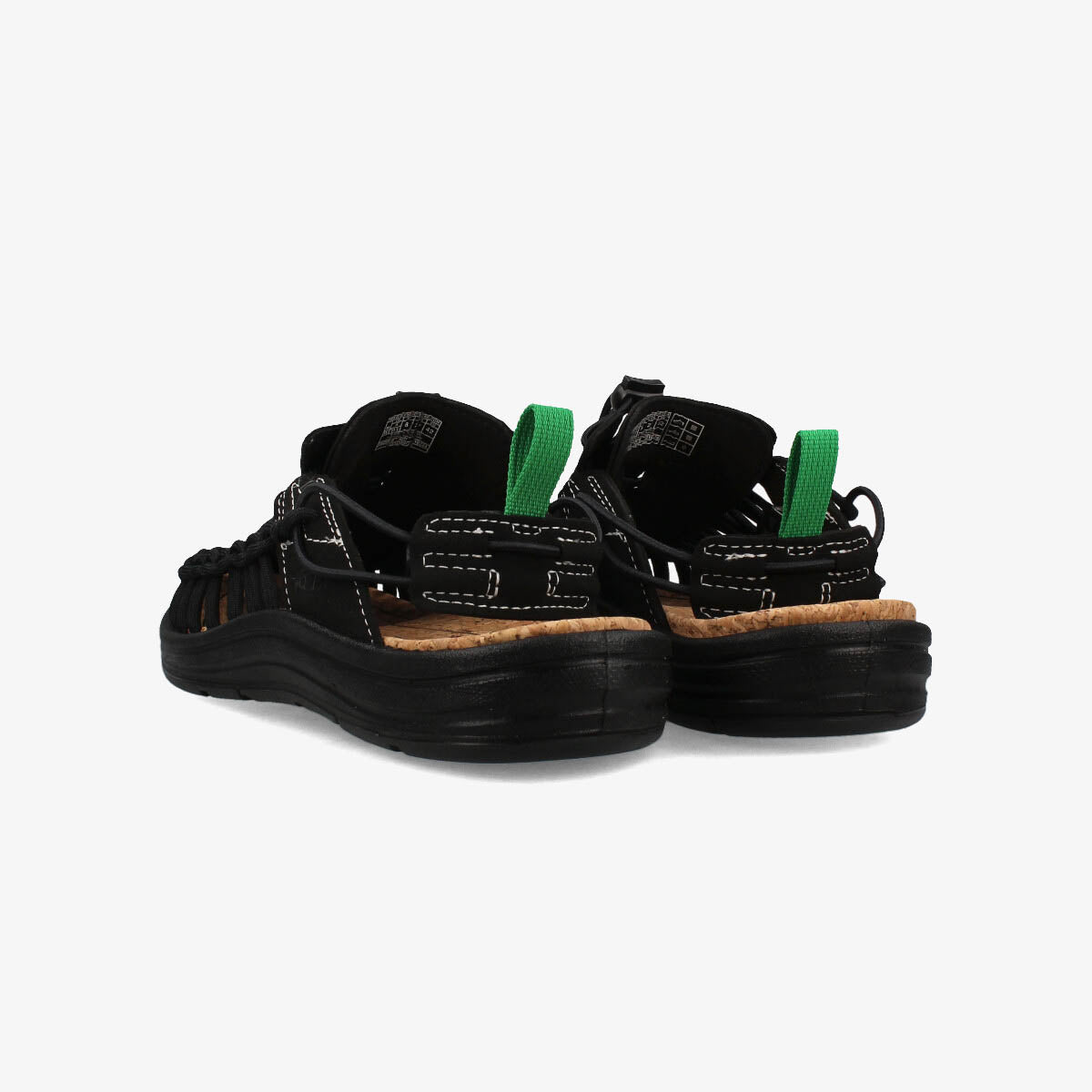 KEEN UNEEK II CONVERTIBLE X BLACK/JOLLY GREEN – KICKS LAB
