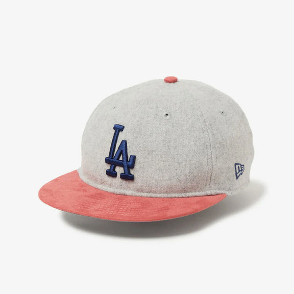NEW ERA RC 9FIFTY LOS ANGELES DODGERS SUEDE VISOR