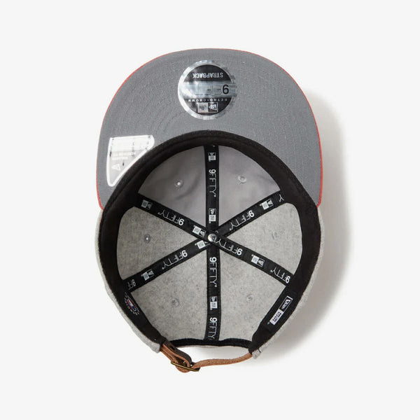 NEW ERA RC 9FIFTY LOS ANGELES DODGERS SUEDE VISOR