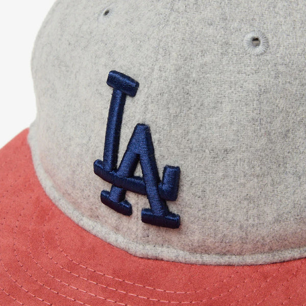 NEW ERA RC 9FIFTY LOS ANGELES DODGERS SUEDE VISOR