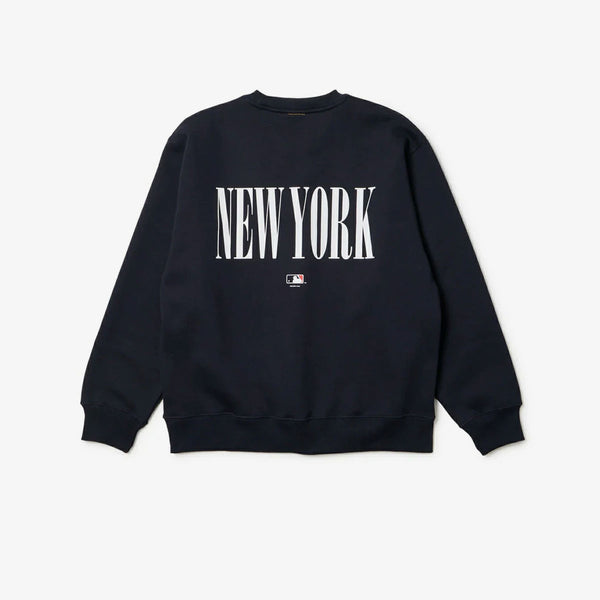 NEW ERA OVER SIZE CREWNECK NEW YORK YANKEES Powered by GORO NAKATSUGAWA（MIN-NANO）