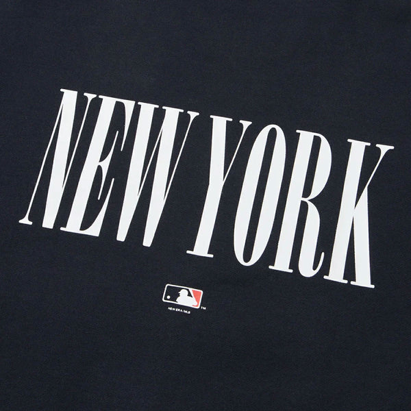 NEW ERA OVER SIZE CREWNECK NEW YORK YANKEES Powered by GORO NAKATSUGAWA（MIN-NANO）