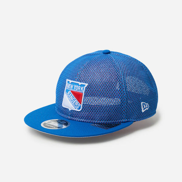 NEW ERA RC 9FIFTY FLAT VISOR NEW YORK RANGERS DOUBLE MESH Powered by GORO NAKATSUGAWA（MIN-NANO）