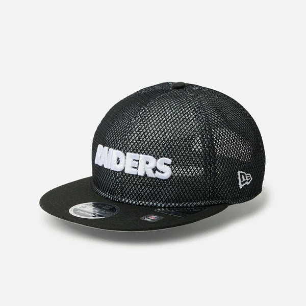 NEW ERA RC 9FIFTY FLAT VISOR LAS VEGAS RAIDERS DOUBLE MESH Powered by GORO NAKATSUGAWA（MIN-NANO）