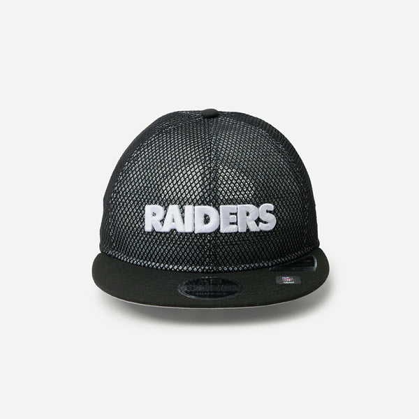 NEW ERA RC 9FIFTY FLAT VISOR LAS VEGAS RAIDERS DOUBLE MESH Powered by GORO NAKATSUGAWA（MIN-NANO）
