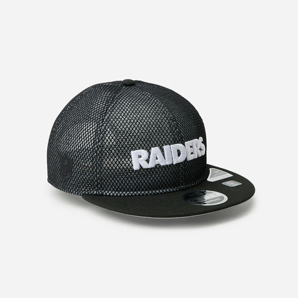 NEW ERA RC 9FIFTY FLAT VISOR LAS VEGAS RAIDERS DOUBLE MESH Powered by GORO NAKATSUGAWA（MIN-NANO）