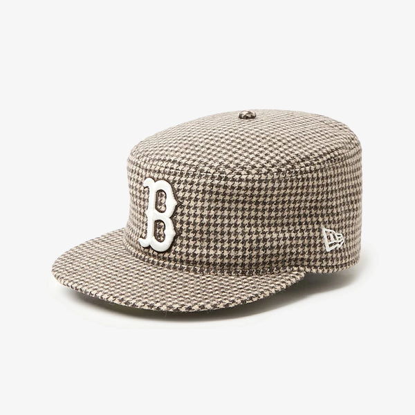 NEW ERA PILLBOX GUN CLUB CHECK BOSTON RED SOX