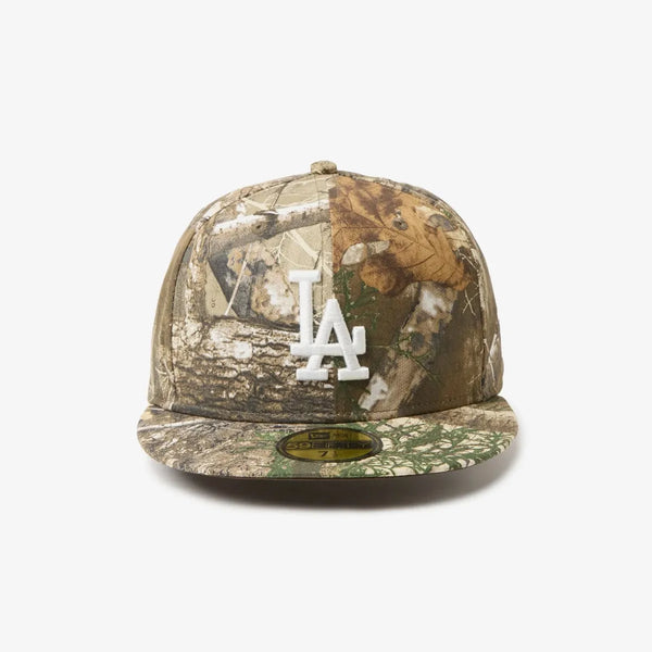 NEW ERA 59FIFTY MLB REAL TREE CAMO LOS ANGELES DODGERS