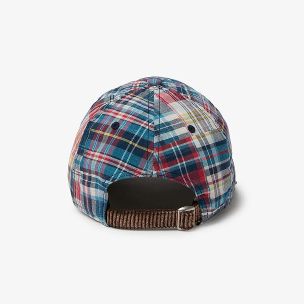 NEW ERA 9THIRTY SEAN WOTHERSPOON MADRAS CHECK CORDUROY VISOR NEW YORK METS