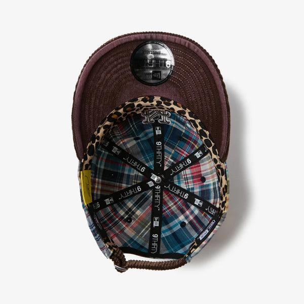 NEW ERA 9THIRTY SEAN WOTHERSPOON MADRAS CHECK CORDUROY VISOR NEW YORK METS