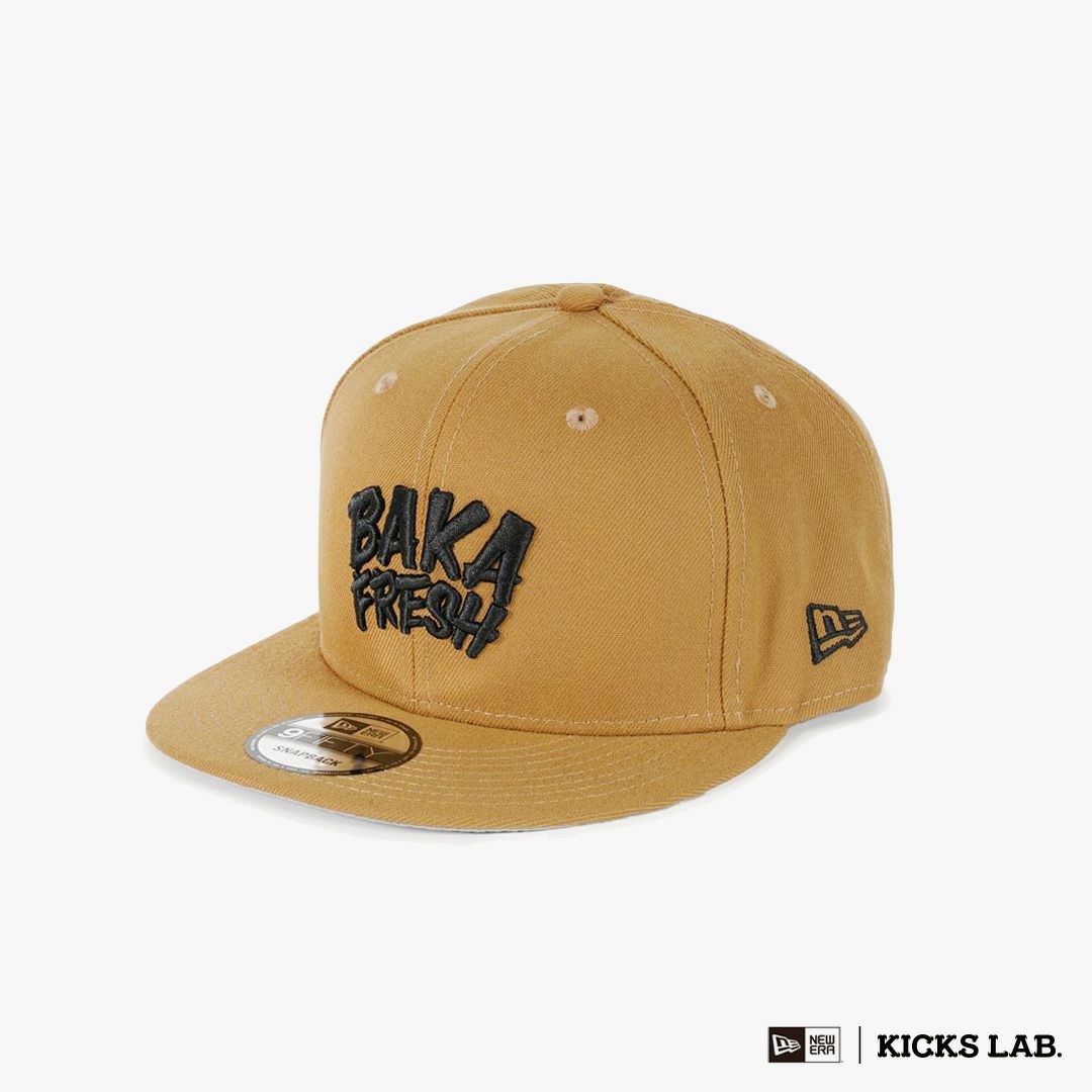 NEW ERA × KICKS LAB. 9FIFTY WHEAT【BAKA FRESH by KICKS LAB.】