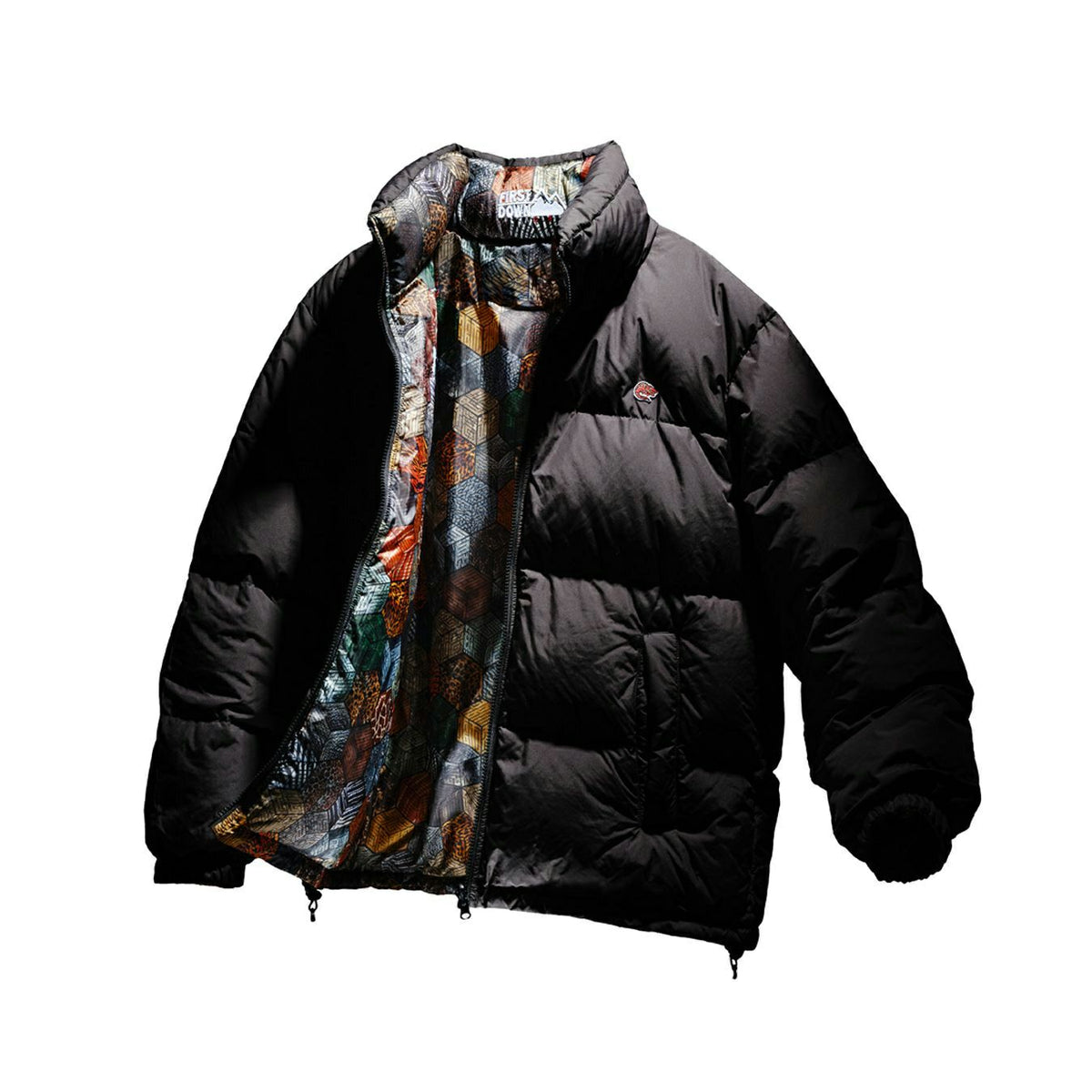 CRSB × raidback fabric × FIRST DOWN BUBBLE DOWN JACKET -KICKS LAB. Exclusive-
