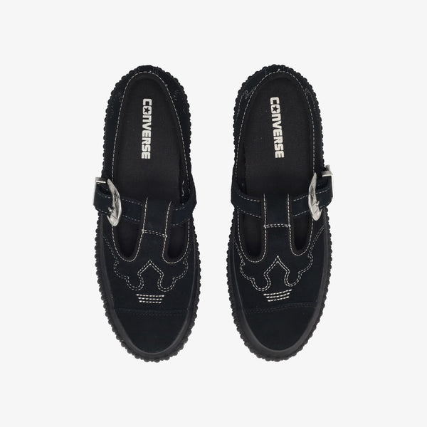 CONVERSE ALL STAR LIFTED RIBTAPE T-STRAP WT OX