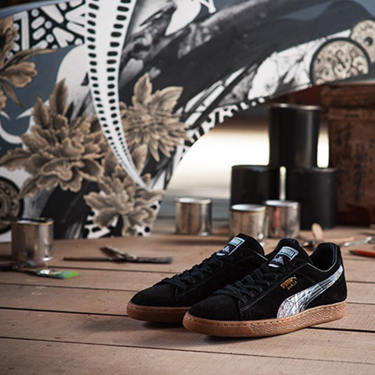 KICKS LAB. × PUMA JPN SUEDE 81BASTARDS