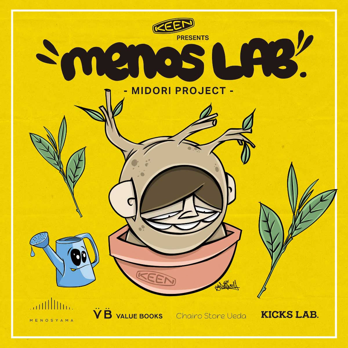 KEEN presents MENOS LAB. – MIDORI PROJECT –