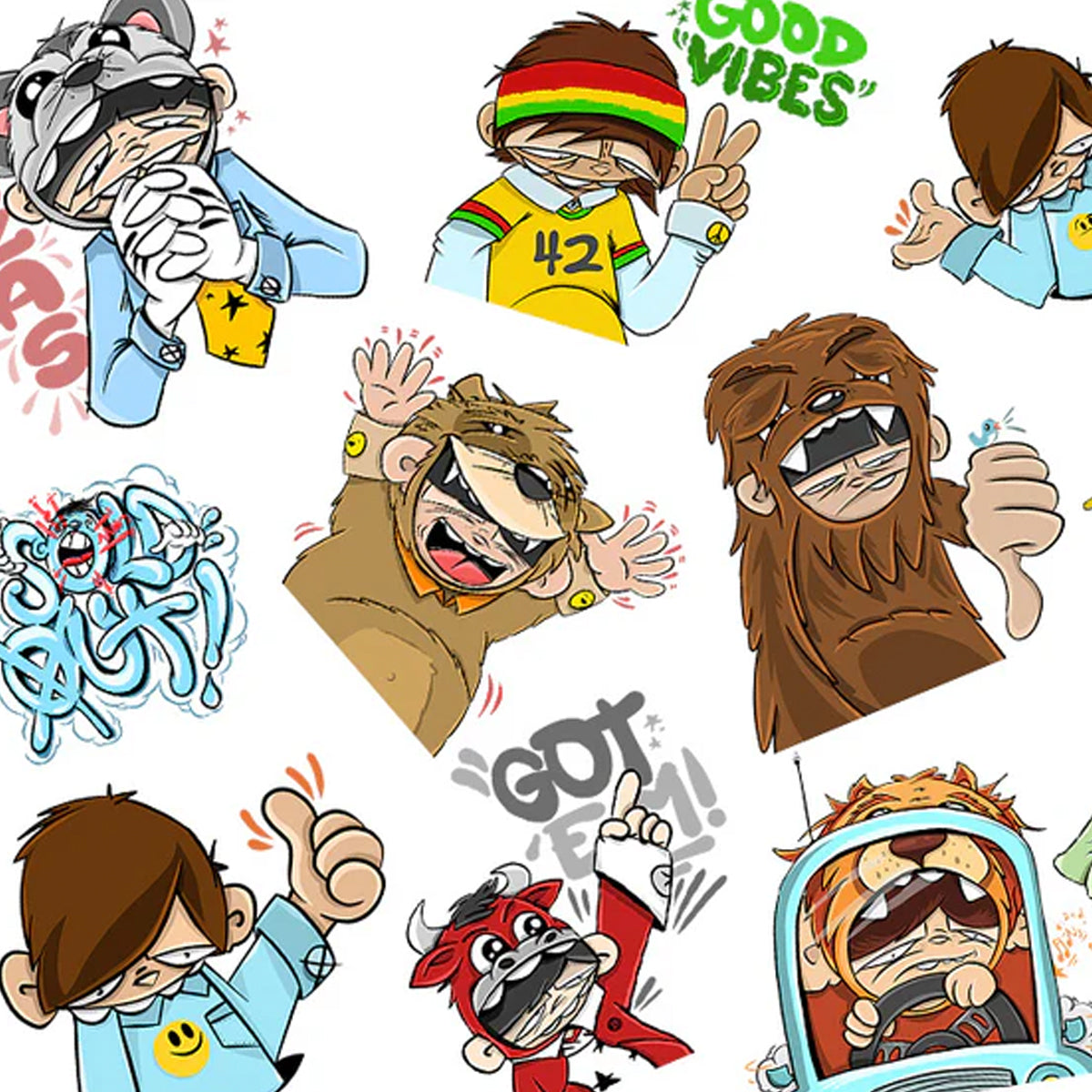KICKS LAB. オリジナル LINEスタンプ