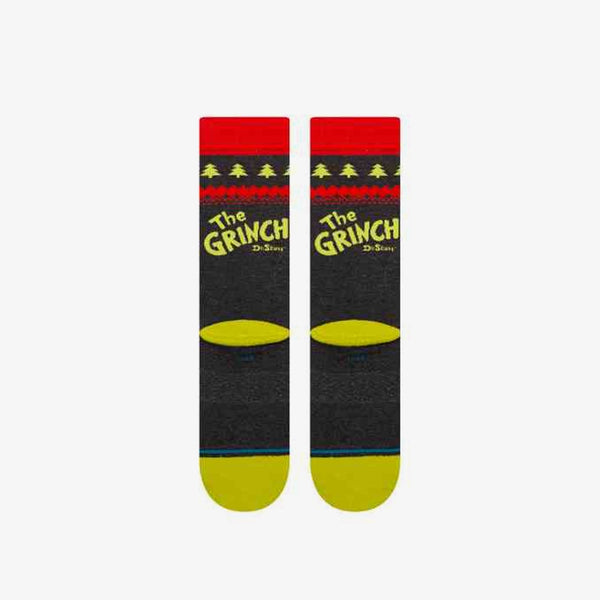 STANCE SOCKS GRINCH SWEATER CREW
