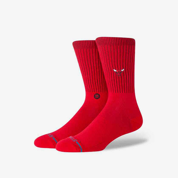 STANCE SOCKS BULLS BADGED CREW