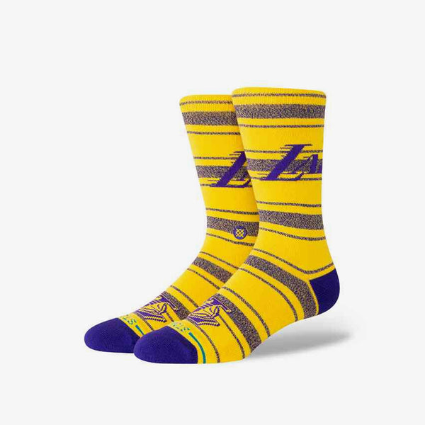 STANCE SOCKS LAKERS HOMESICK CREW