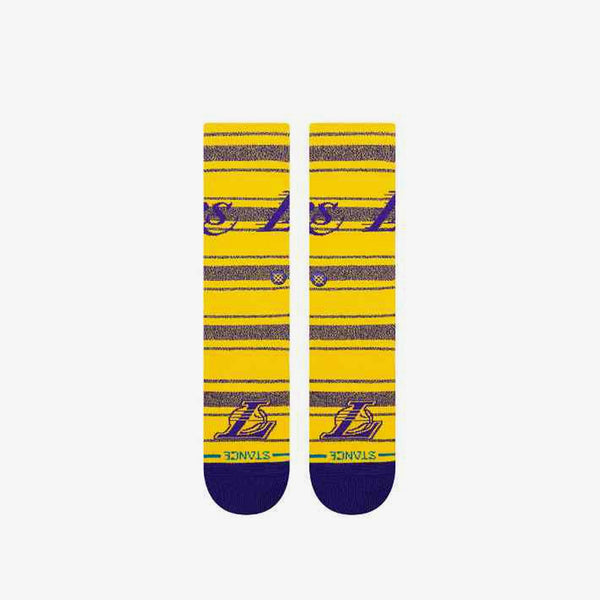 STANCE SOCKS LAKERS HOMESICK CREW