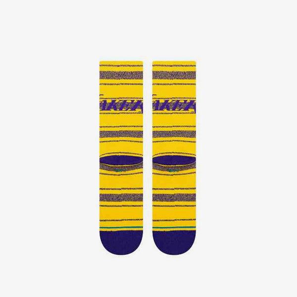 STANCE SOCKS LAKERS HOMESICK CREW