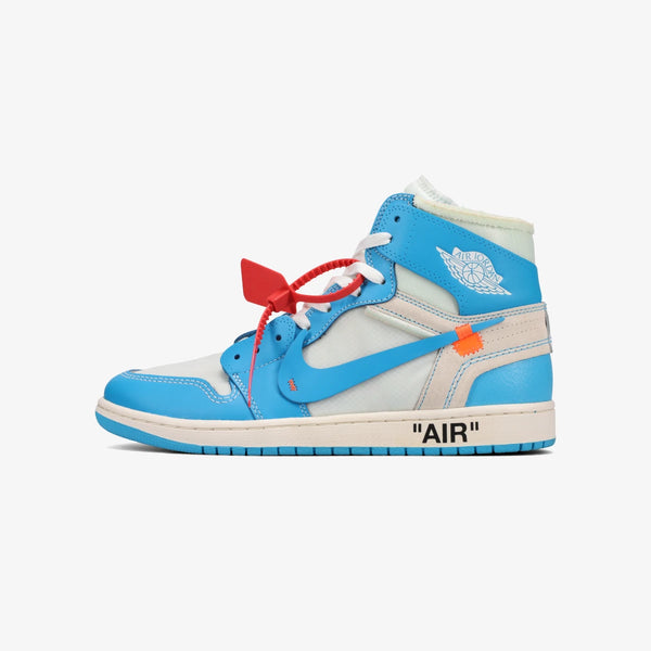 NIKE AIR JORDAN 1 RETRO HIGH × OFF-WHITE -UNC- – KICKS LAB. NIKE AIR JORDAN 1 RETRO HIGH × OFF-WHITE -UNC- – KICKS LAB.