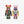 MEDICOM TOY BE@RBRICK 2PCS SET エヴァンゲリオン 新2号機α & エヴァンゲリオン 8号機β 臨時戦闘形態