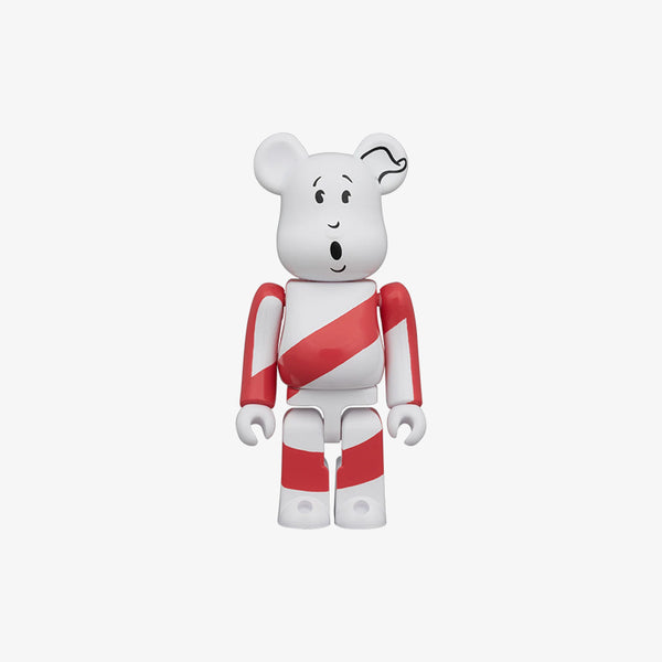 MEDICOM TOY BE@RBRICK 2PCS SET STAY PUFT MARSHMALLOW MAN -ANGRY FACE- & NO GHOST