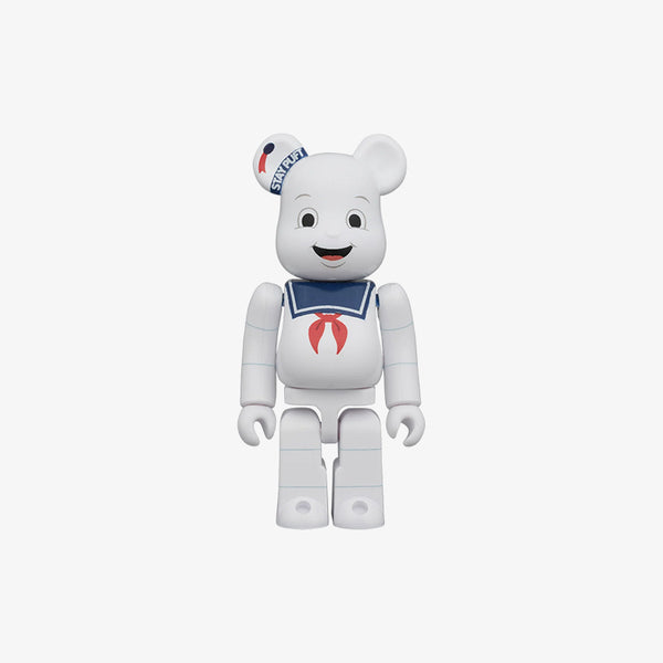 MEDICOM TOY BE@RBRICK 2PCS SET STAY PUFT MARSHMALLOW MAN & SLIMER