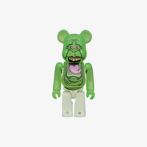 MEDICOM TOY BE@RBRICK 2PCS SET STAY PUFT MARSHMALLOW MAN & SLIMER