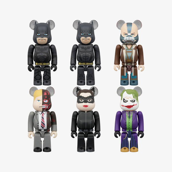 MEDICOM TOY BE@RBRICK CHASE BATMAN THE DARK KNIGHT TRILOGY SET -1BOX (12個入り)-