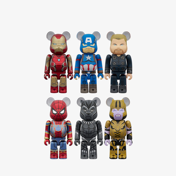 MEDICOM TOY BE@RBRICK CHASE MARVEL INFINITY SAGA -1BOX (12個入り)-