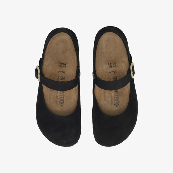 BIRKENSTOCK MANTOVA SUEDE LEATHER -NARROW-