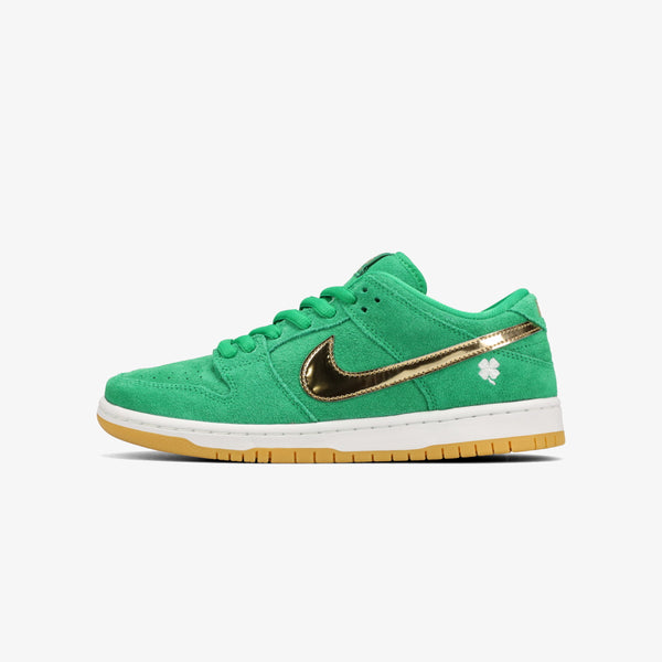 NIKE SB DUNK LOW PRO LUCKY GREEN/METALLIC GOLD [ST. PATRICK'S DAY]