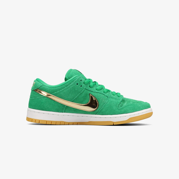NIKE SB DUNK LOW PRO LUCKY GREEN/METALLIC GOLD [ST. PATRICK'S DAY]