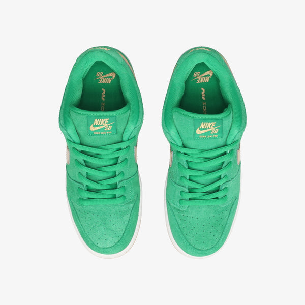 NIKE SB DUNK LOW PRO LUCKY GREEN/METALLIC GOLD [ST. PATRICK'S DAY]