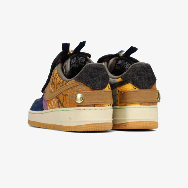 NIKE AIR FORCE 1 LOW MULTI COLOR/MUTED BRONZE [CACTUS JACK] [TRAVIS SCOTT]