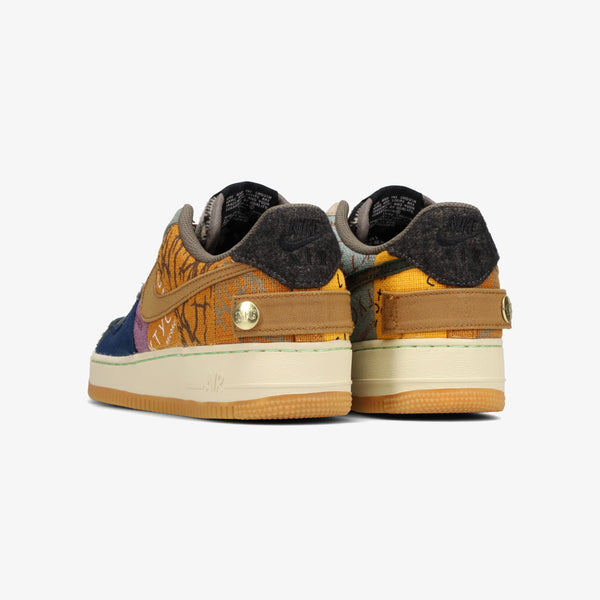 NIKE AIR FORCE 1 LOW MULTI COLOR/MUTED BRONZE [CACTUS JACK] [TRAVIS SCOTT]