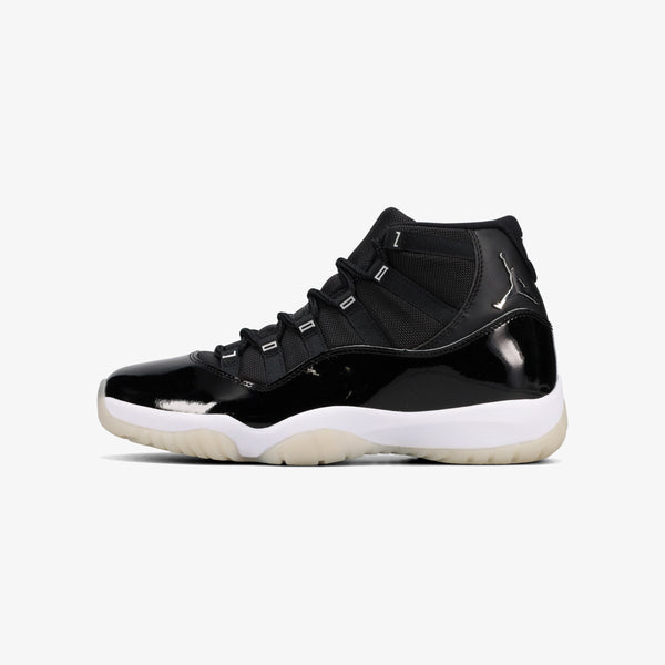NIKE AIR JORDAN 11 RETRO BLACK/CLEAR/WHITE/METALLIC SILVER [JUBILEE]