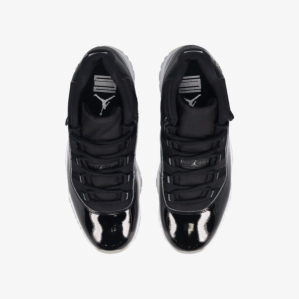 NIKE AIR JORDAN 11 RETRO BLACK/CLEAR/WHITE/METALLIC SILVER [JUBILEE]